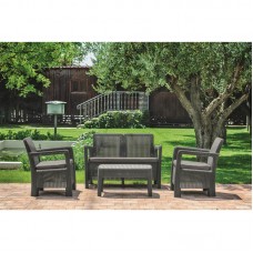 KETER. Set mobilier gradina graphite Tarifa..